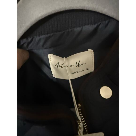 Vest Suede Piping Ribbed Size XL NWT - Picture 4 of 4